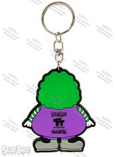 画像2: SUPER SIZE ME RUBBER KEY HOLDER PURPLE (2)