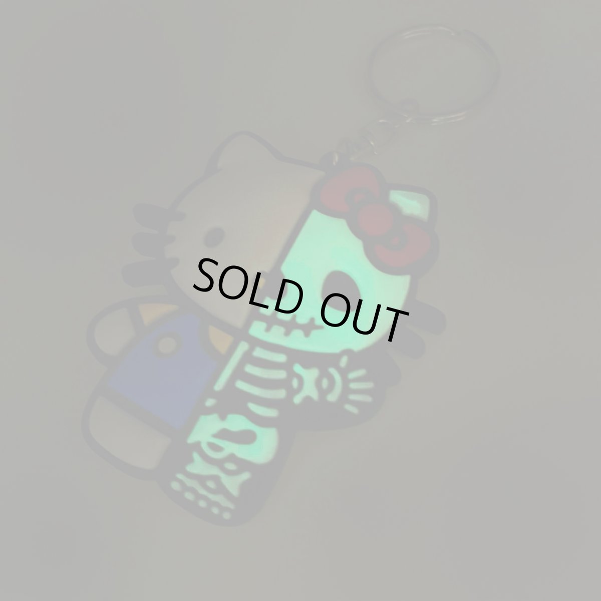 画像3: HELLO KITTY X-RAY 3D RUBBER KEY HOLDER BLUE (3)