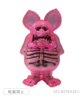 画像1: RAT FINK X-RAY NEON PINK CLEAR ver. (1)