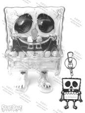 画像1: X-RAY SPONGE BOB CLEAR KEY HOLDER SET (1)