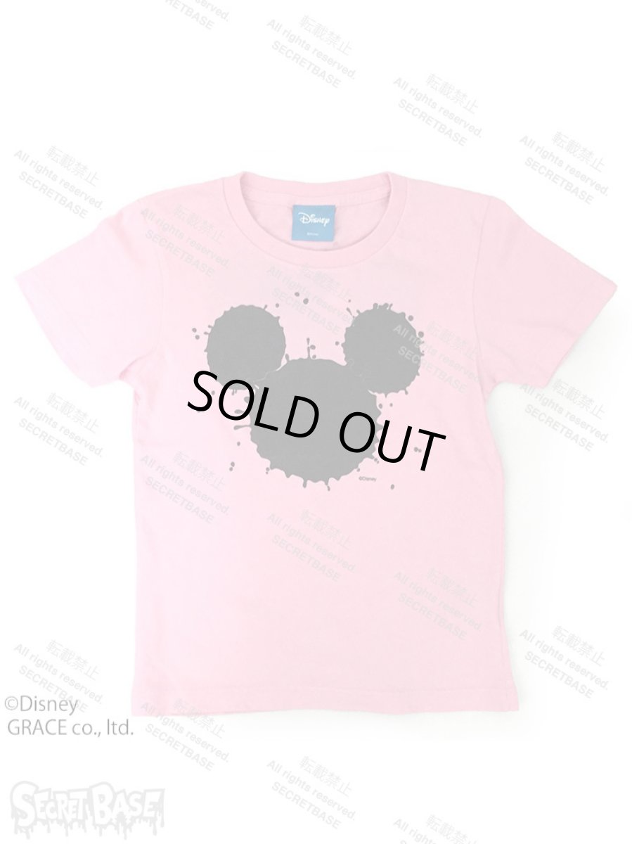 画像1: DISNEY別注 The Disney Channel “SPLASH MICKEY” T-SHIRTS Kids PINK (1)