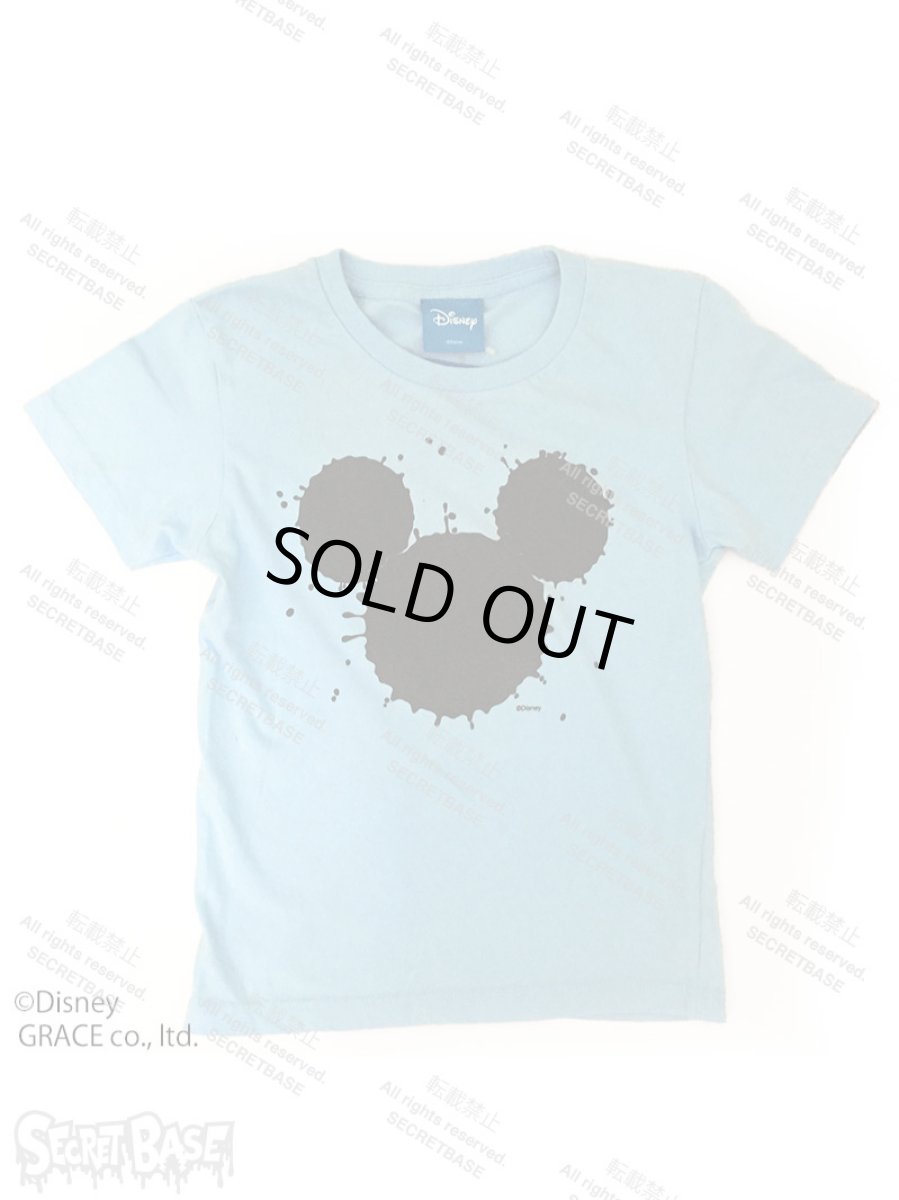 画像1: DISNEY別注 The Disney Channel “SPLASH MICKEY” T-SHIRTS Kids BLUE (1)