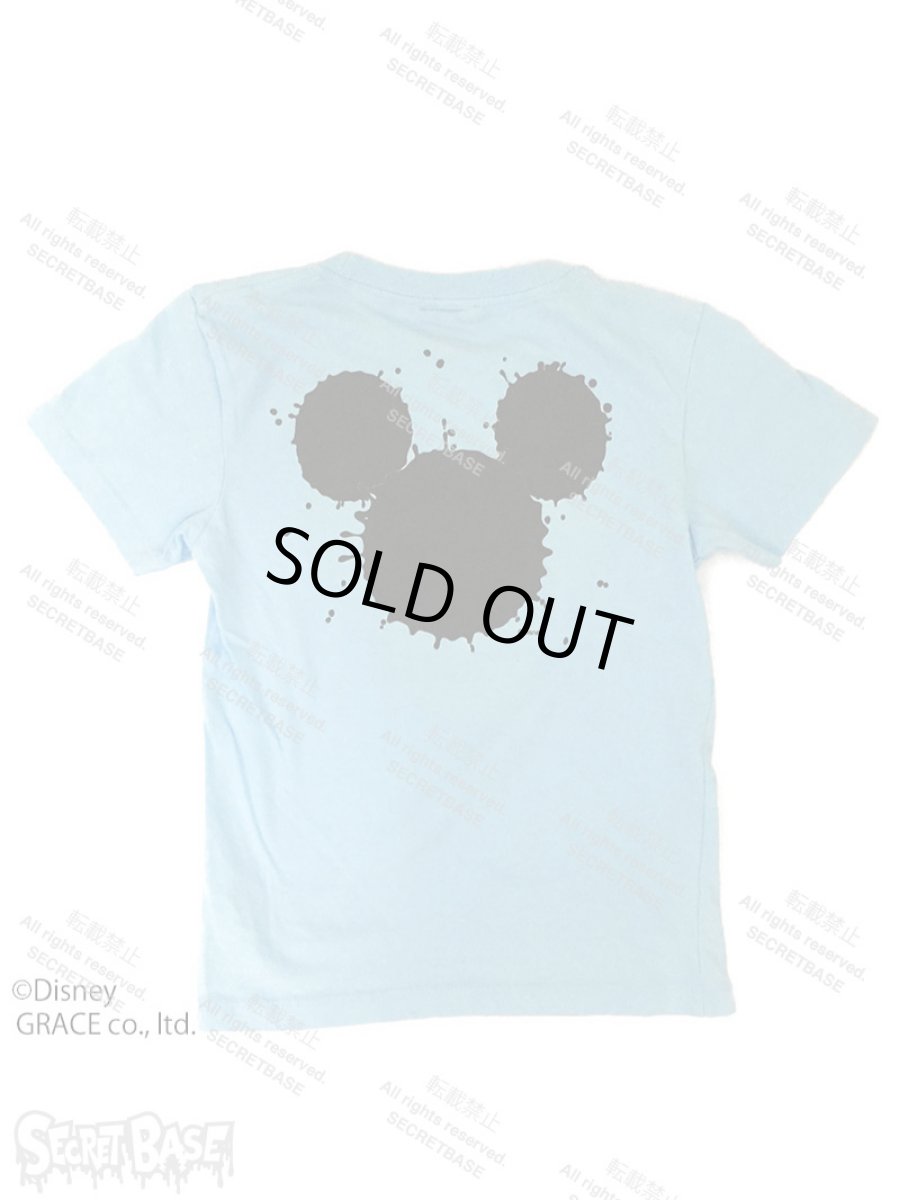 画像2: DISNEY別注 The Disney Channel “SPLASH MICKEY” T-SHIRTS Kids BLUE (2)