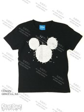 画像1: DISNEY別注 The Disney Channel “SPLASH MICKEY” T-SHIRTS BLACK (1)