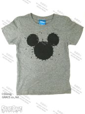 画像1: DISNEY別注 The Disney Channel “SPLASH MICKEY” T-SHIRTS Kids GRAY (1)