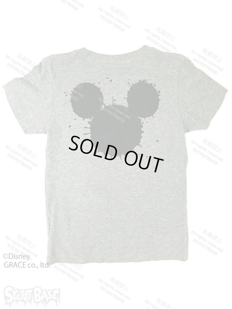 画像2: DISNEY別注 The Disney Channel “SPLASH MICKEY” T-SHIRTS Kids GRAY (2)