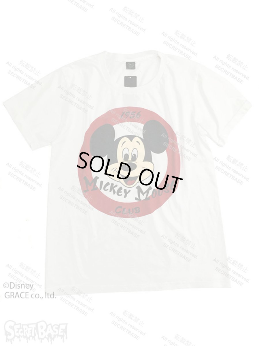 画像1: DISNEY別注 The Mickey Mouse Club “MOUSEKETEERS” T-SHIRTS WHITE (1)