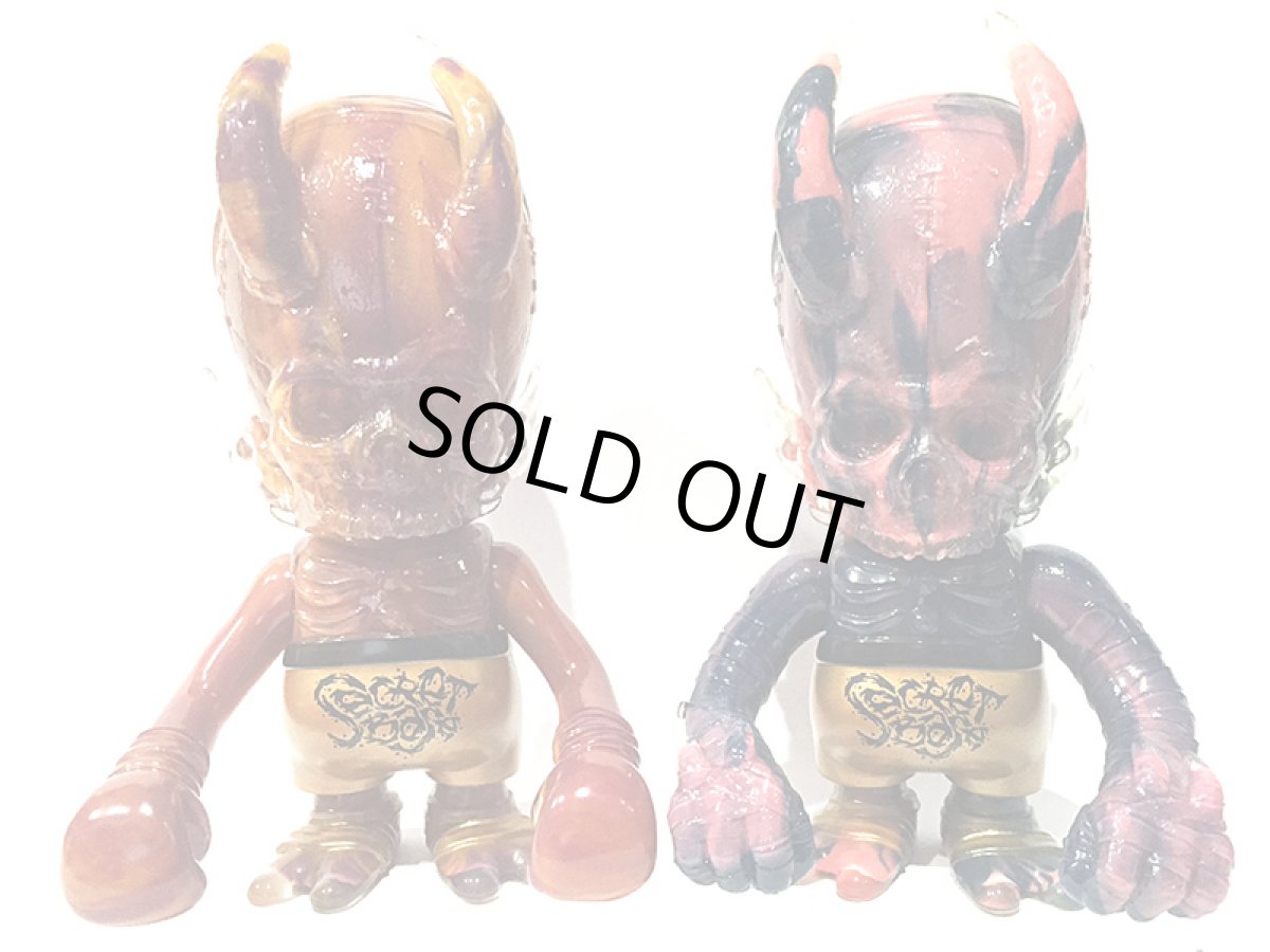 画像2: the harajuku secret farewell blazing skullHevi tag team pit tossing unit aug 29 2015 skullHevi (the hydroDevil) created by pushead sculpted by betch (2)