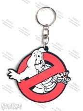 画像2: GHOSTBUSTERS X-RAY Logo & Slimer RUBBER KEY HOLDER (2)