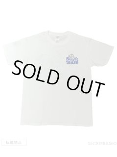 VERDY DESIGN SECRETBASE ORIGINAL LOGO T-SHIRTS RIGHT BLUE
