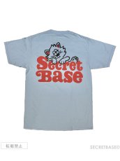 画像2: VERDY DESIGN SECRETBASE ORIGINAL LOGO T-SHIRTS RIGHT BLUE (2)