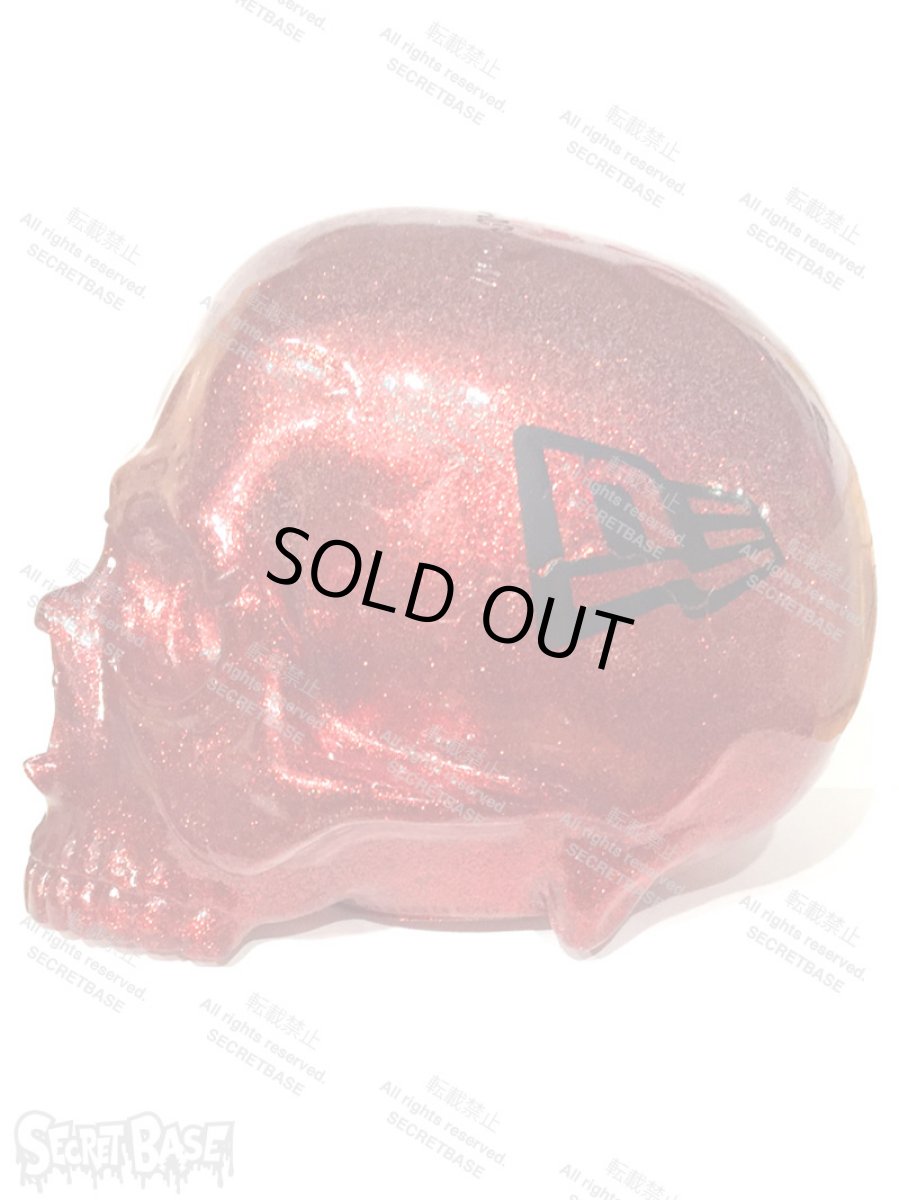 画像3: MONSTERS AND MADNESS New Era 9FIFTY × SECRETBASE 1/1 SKULL HEAD RED RAME SET (3)