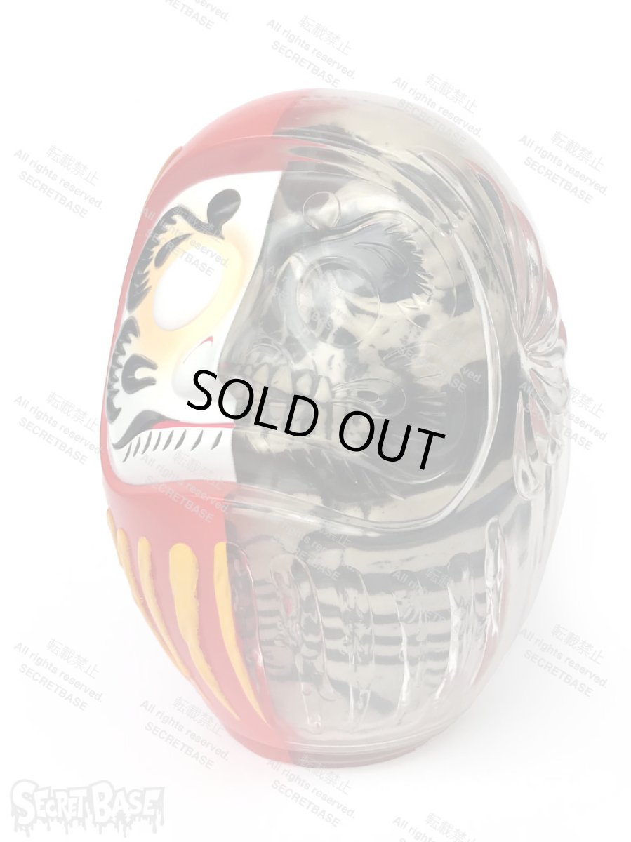 画像2: DARUMA SKULL X-RAY FULL COLOR RED (2)