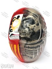 画像2: DARUMA SKULL X-RAY FULL COLOR RED (2)