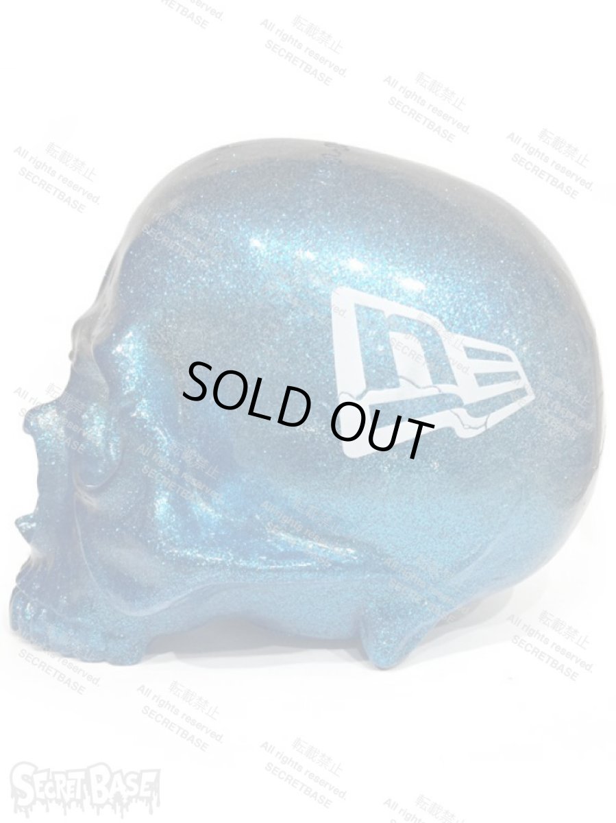 画像3: MONSTERS AND MADNESS New Era 9FIFTY × SECRETBASE 1/1 SKULL HEAD BLUE RAME SET (3)