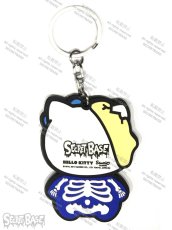 画像2: HELLO KITTY RUBBER KEY HOLDER BLUE (2)