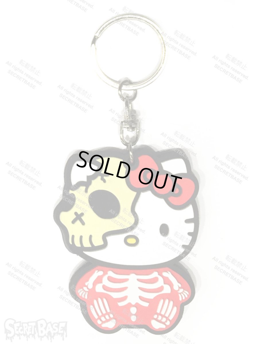 画像2: HELLO KITTY RUBBER KEY HOLDER RED (2)