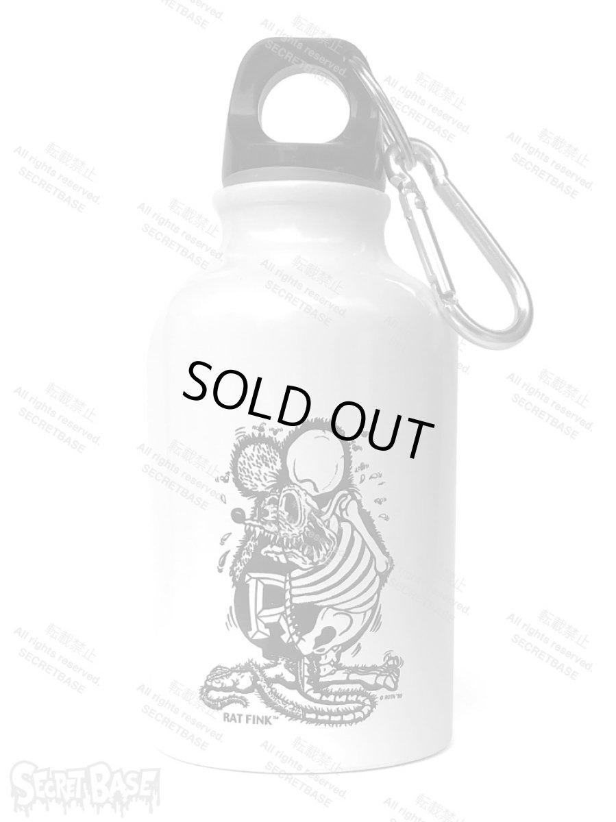 画像1: Rat Fink mini Bottle White (300ml) (1)