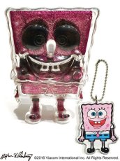 画像1: SPONGE BOB KEY CHAIN SET PINK RAME (1)