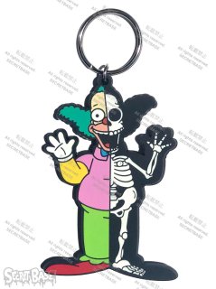 THE SIMPSONS x SECRET BASE x atmos KRUSTY X-RAY LS TEE BLACK  