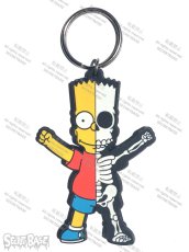 画像1: SIMPSONS BART RUBBER KEY HOLDER  (1)