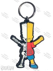 画像2: SIMPSONS BART RUBBER KEY HOLDER  (2)