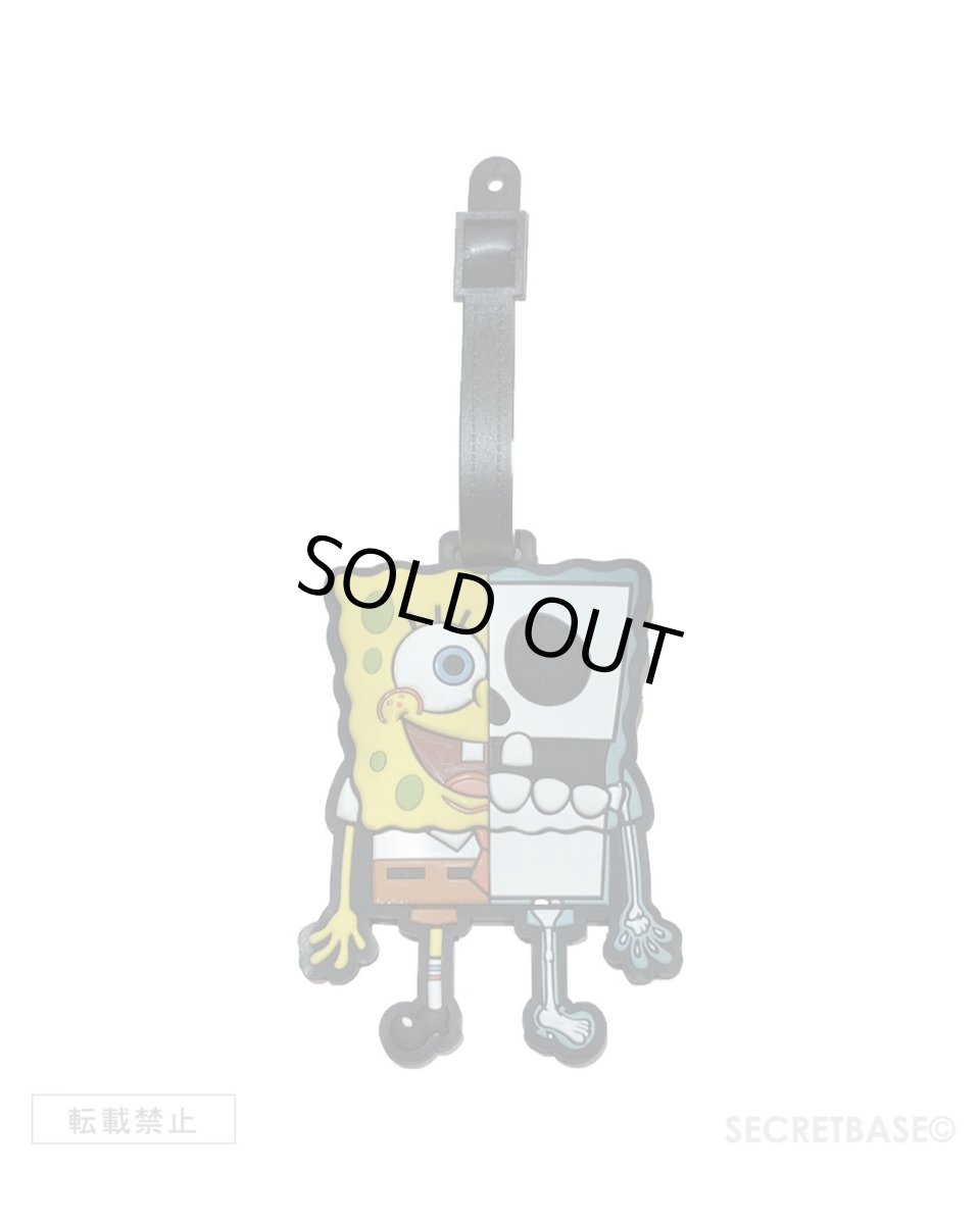 画像1: SECRETBASE ORIGINAL X-RAY SPONGEBOB NAME TAG (1)