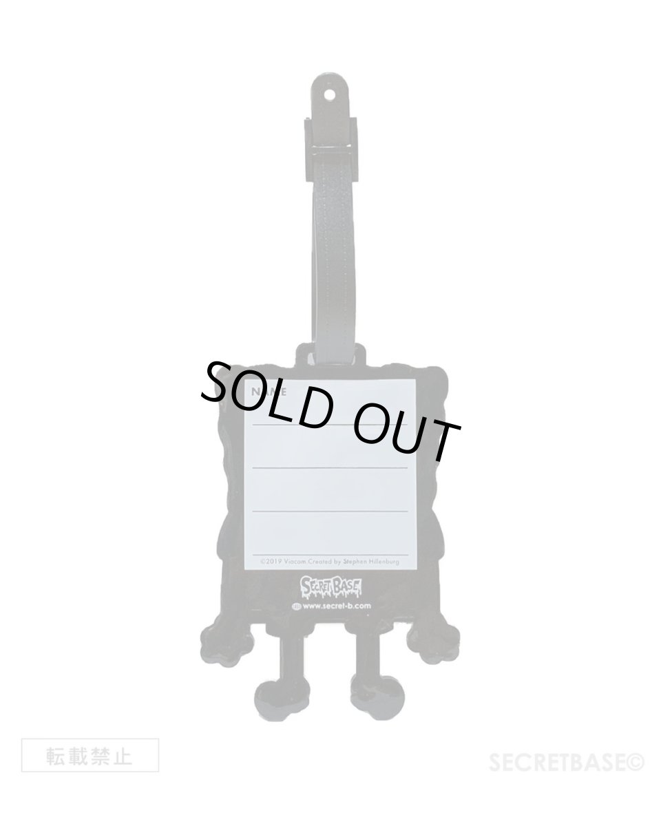 画像2: SECRETBASE ORIGINAL X-RAY SPONGEBOB NAME TAG (2)
