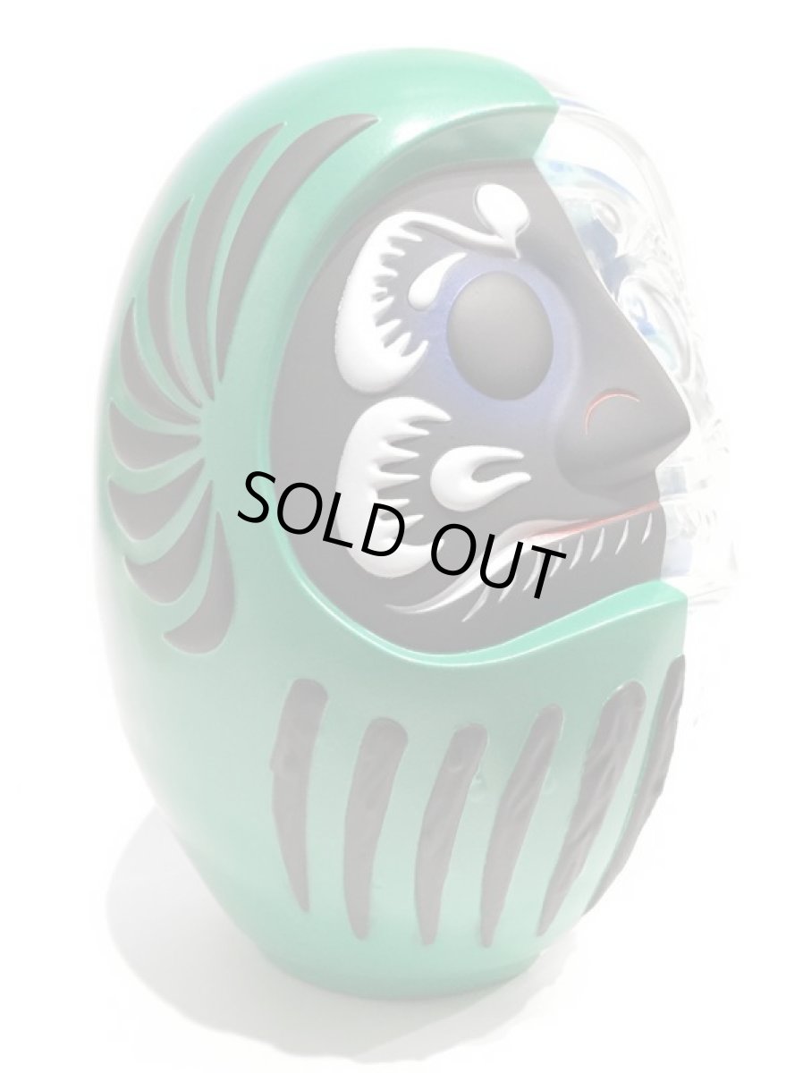 画像2: DARUMA SKULL X-RAY FULL COLOR GREEN (2)