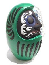 画像2: DARUMA SKULL X-RAY FULL COLOR GREEN (2)