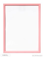 画像1: FRAME FOR A2 SIZED POSTER PINK (420 x 594 mm / 16.5 x 23.4 in) (1)