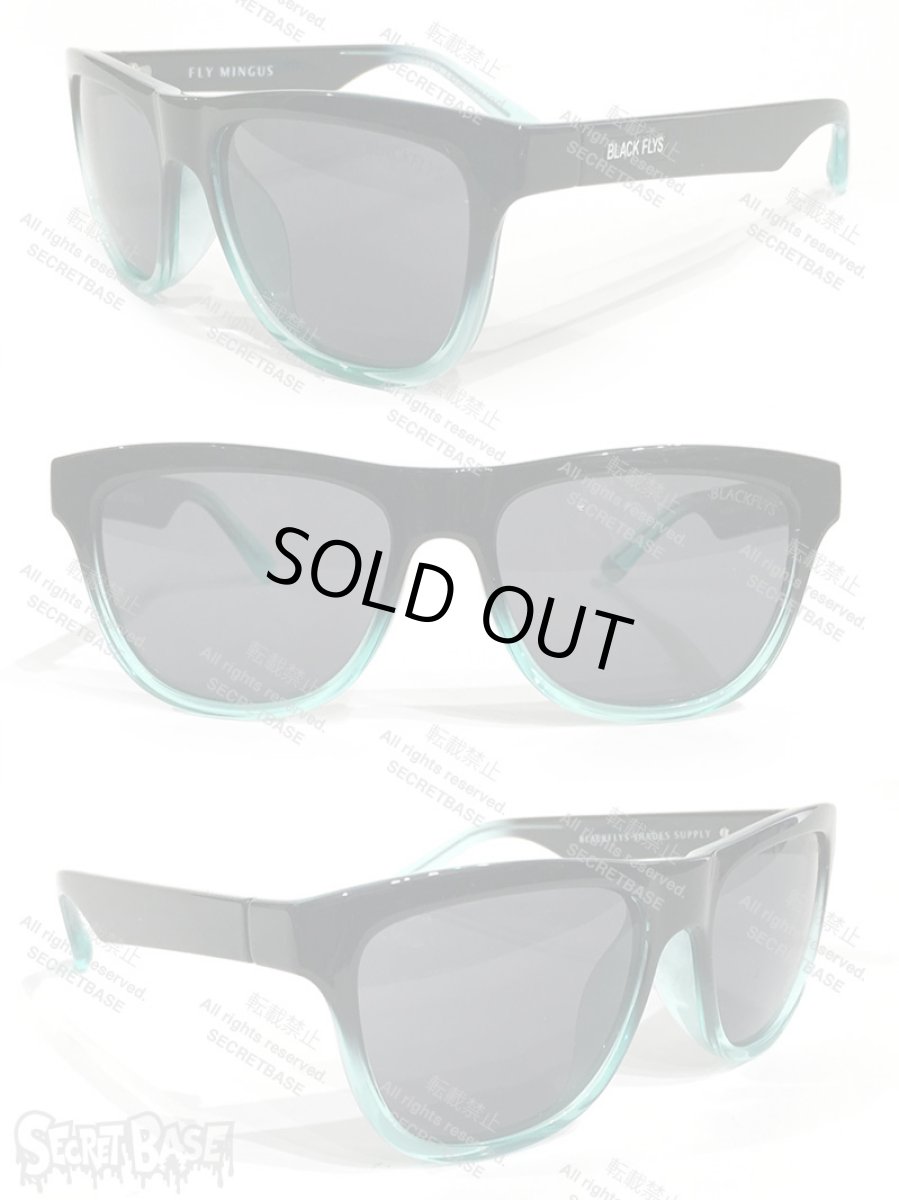 画像4: 1/1 SKULL HEAD BLACK FLYS SUN GLASS SET BLUE (4)