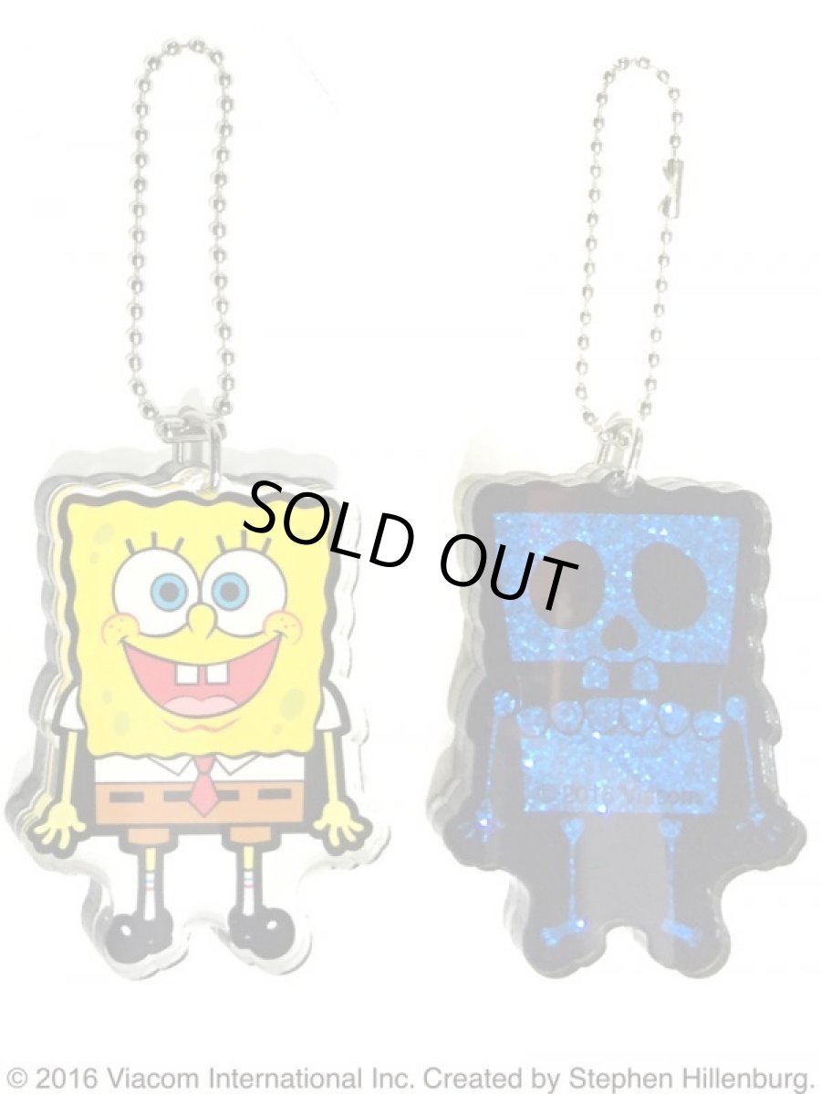 画像5: SPONGE BOB KEY CHAIN SET BLUE RAME (5)