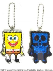 画像5: SPONGE BOB KEY CHAIN SET BLUE RAME (5)