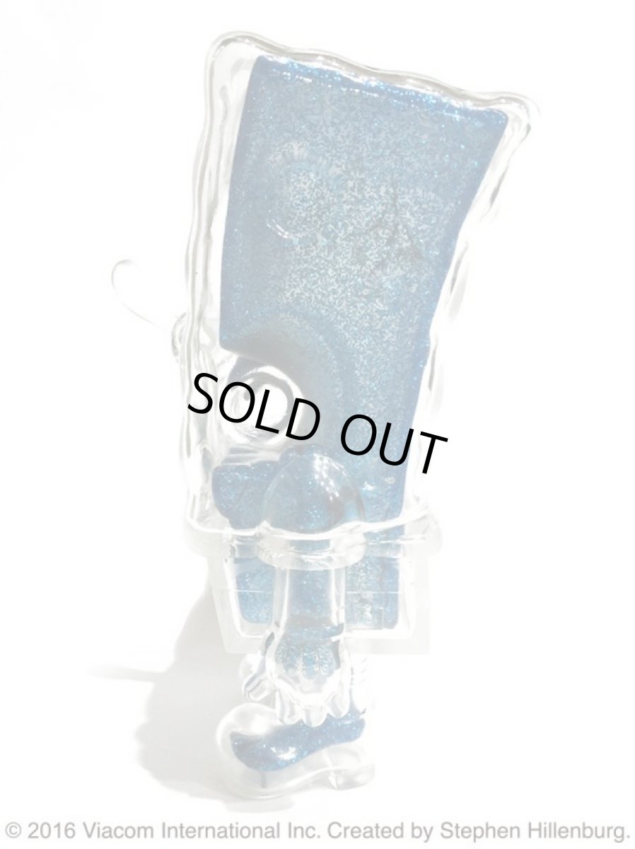 画像3: SPONGE BOB KEY CHAIN SET BLUE RAME (3)