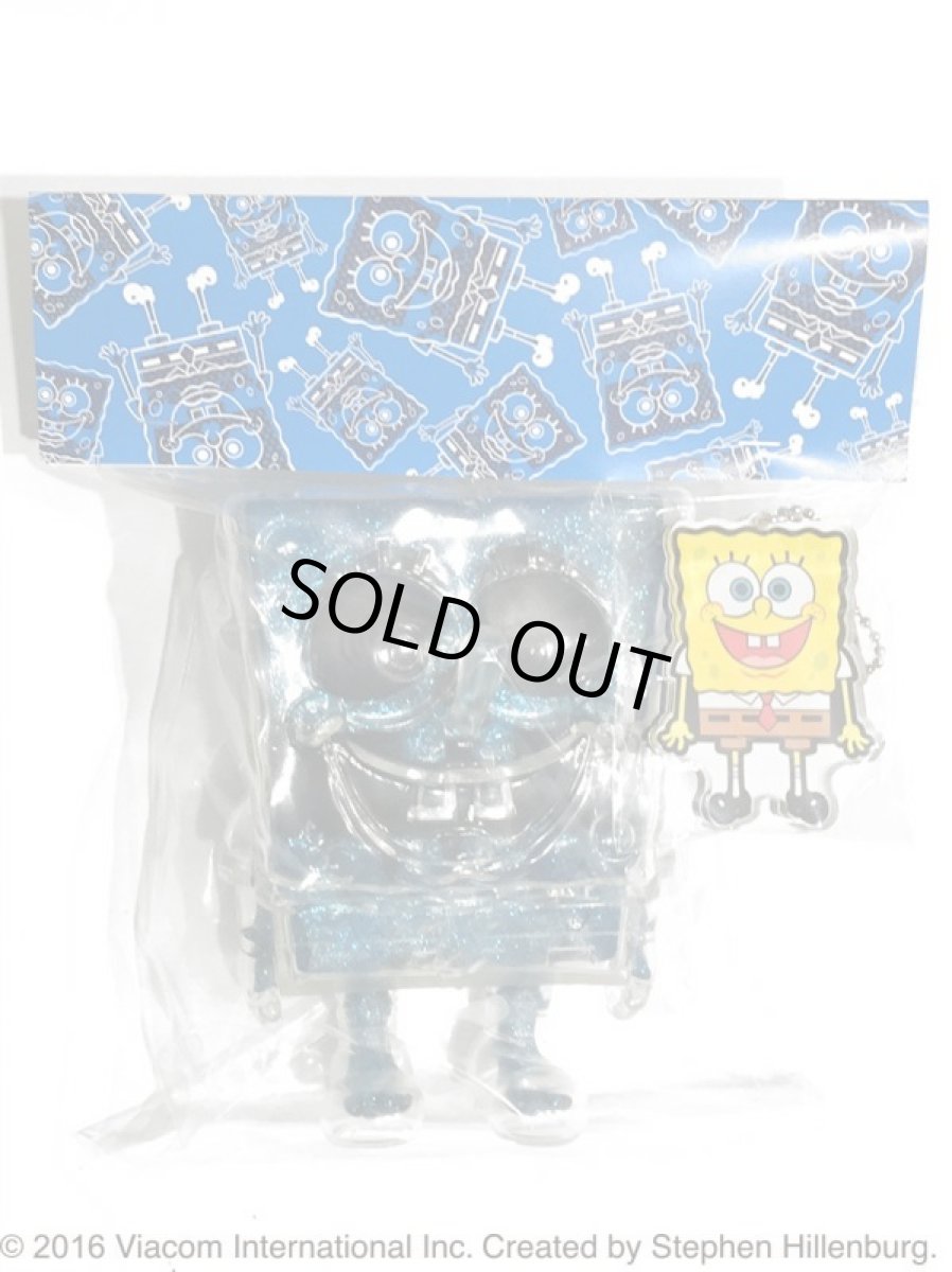 画像4: SPONGE BOB KEY CHAIN SET BLUE RAME (4)