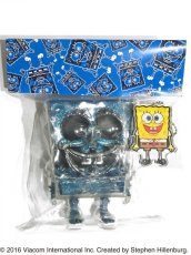 画像4: SPONGE BOB KEY CHAIN SET BLUE RAME (4)