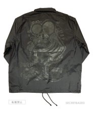 画像2: RAT FINK  COACH  JACKET BLACK / BLACK (2)