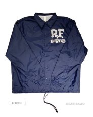 画像2: RAT FINK  COACH  JACKET NAVY / WHITE (2)