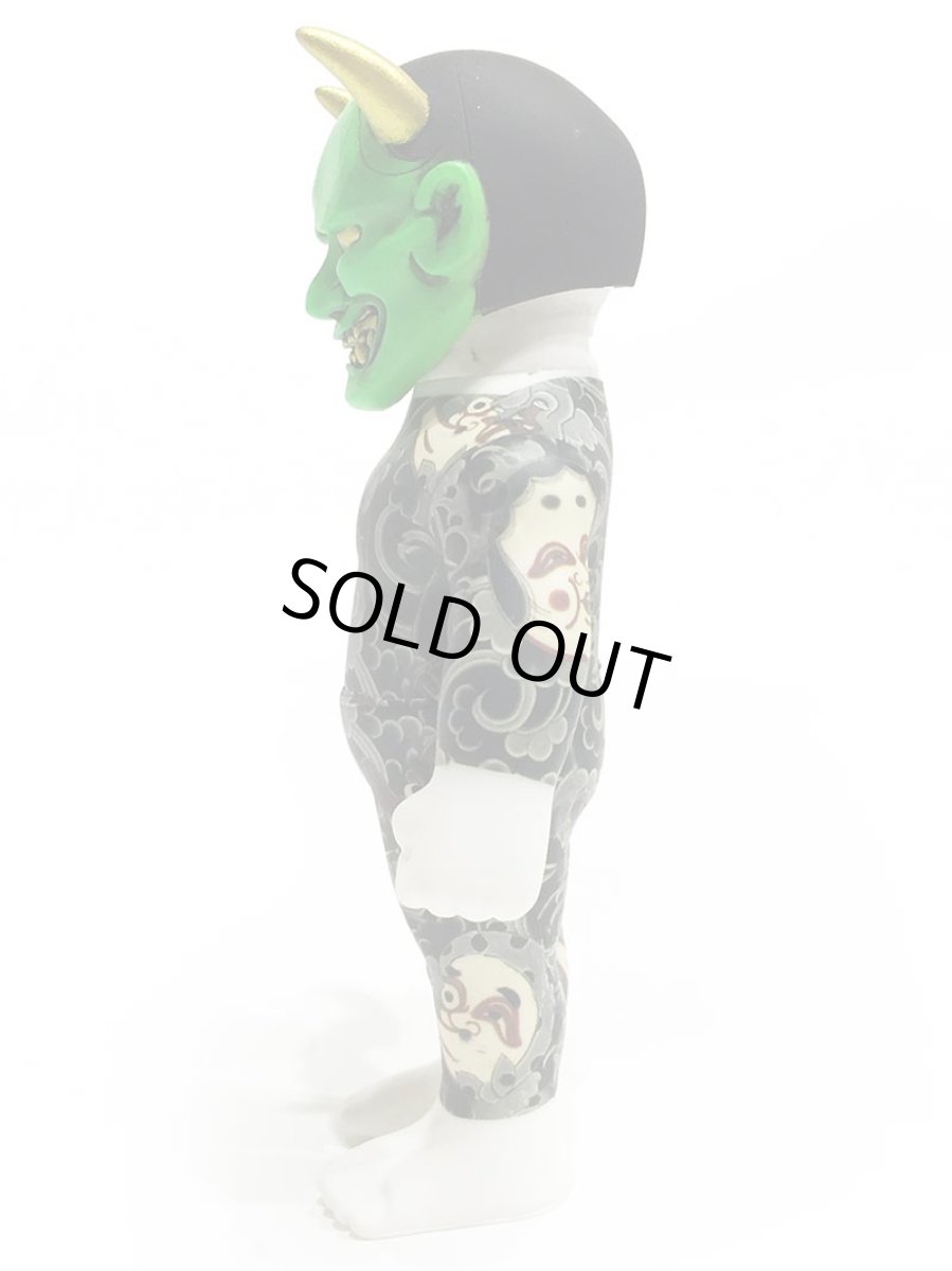 画像4: Hannya Mask Irezumi Dokuro Man GREEN (4)