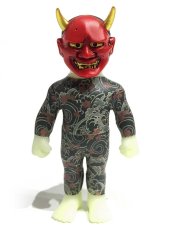 画像2: Hannya Mask Irezumi Dokuro Man RED (2)