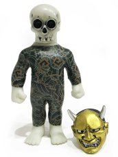 画像1: Hannya Mask Irezumi Dokuro Man GOLD (1)