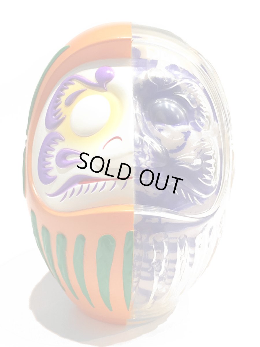 画像1: DARUMA SKULL X-RAY FULL COLOR ORANGE (1)