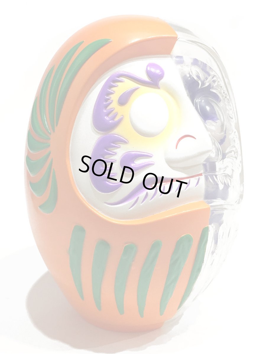 画像2: DARUMA SKULL X-RAY FULL COLOR ORANGE (2)