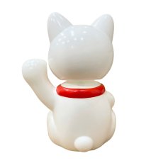 画像2: BOBBLING HEAD LUCKY CAT FULL COLOR WHITE III Ver.[名入れサービス] (2)