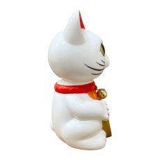 画像4: BOBBLING HEAD LUCKY CAT FULL COLOR WHITE III Ver.[名入れサービス] (4)