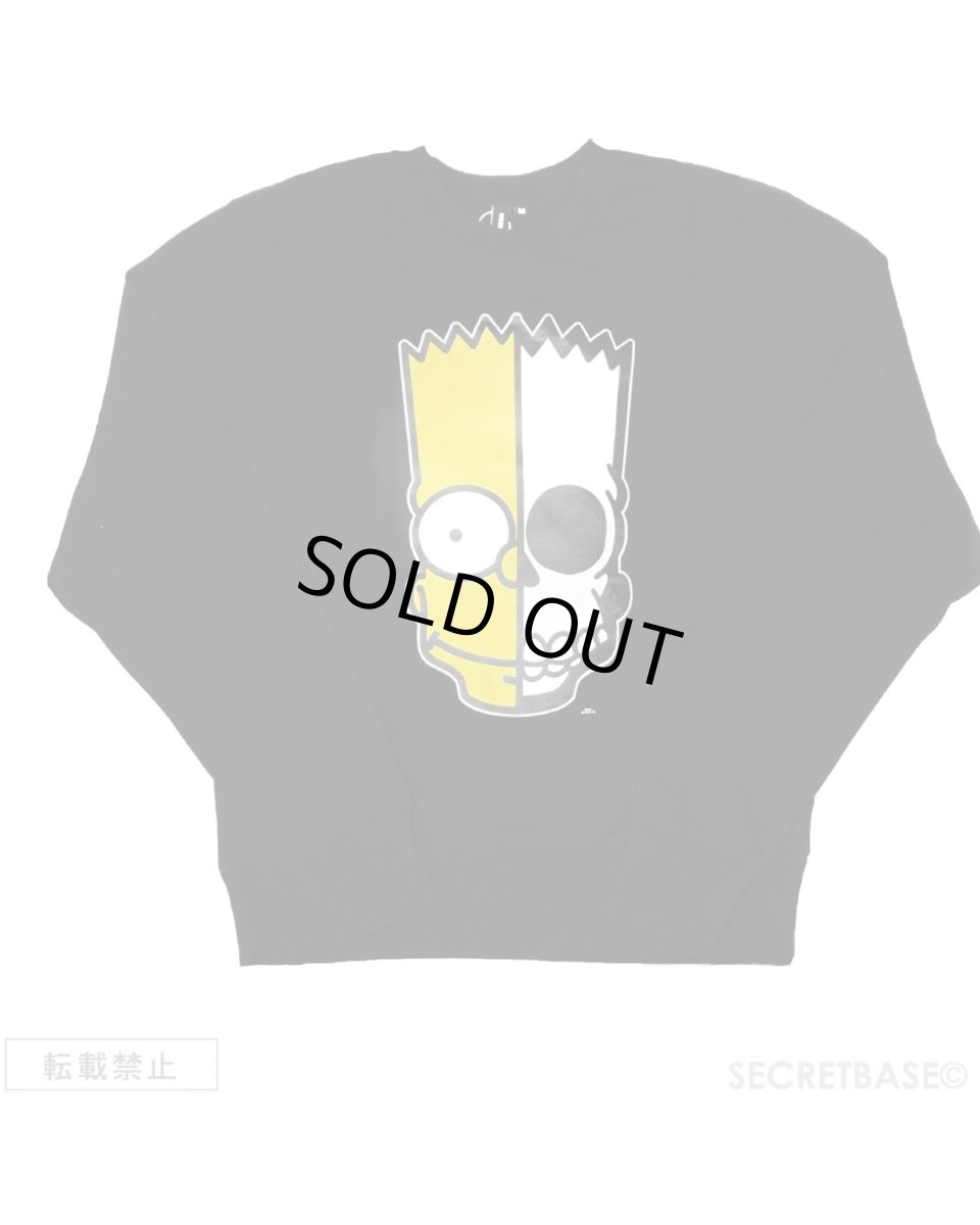 画像1: THE SIMPSONS x SECRET BASE x atmos BART X-RAY CREW NECK (1)