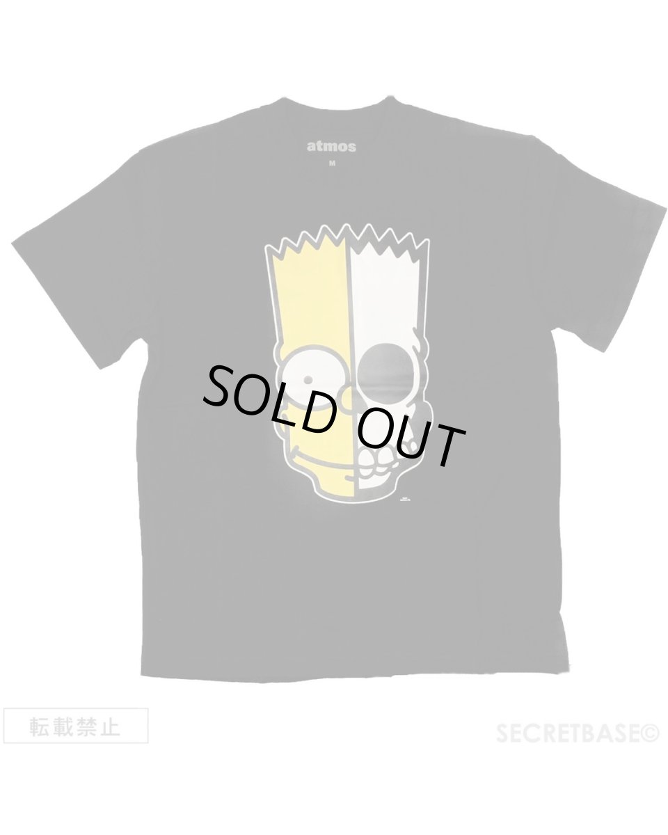 画像1: THE SIMPSONS x SECRET BASE x atmos BART X-RAY TEE (Black) (1)