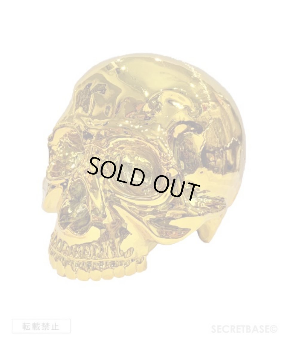 画像1: 1/1 SKULL HEAD CHROME GOLD Ver. [RESTOCK] (1)