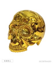 画像1: 1/1 SKULL HEAD CHROME GOLD Ver. [RESTOCK] (1)